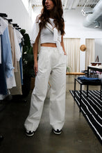 Load image into Gallery viewer, Ellery High Waisted Trouser in Alabaster
